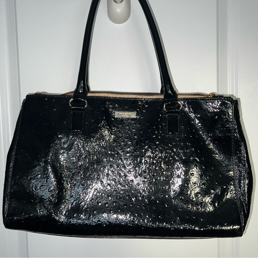 kate spade Black Patent Leather Shoulder Bag